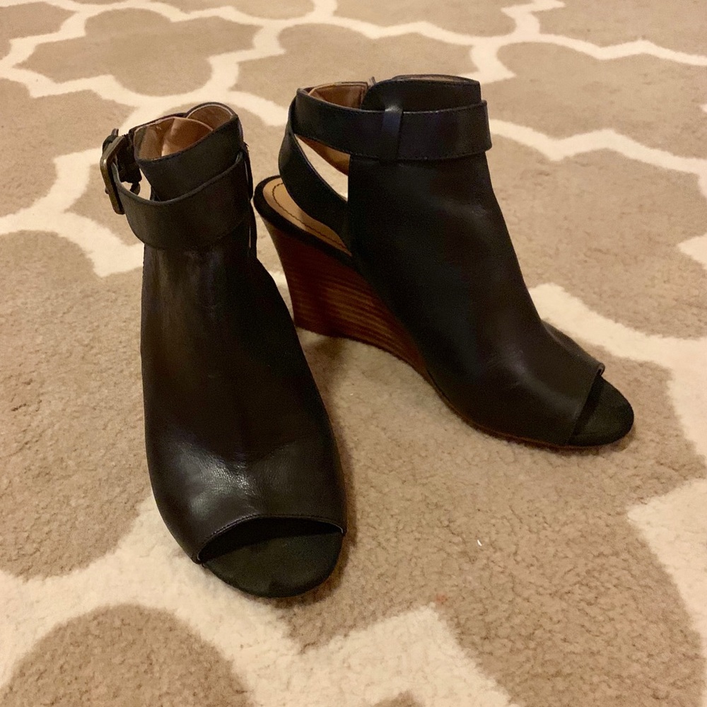 Nine West Open-Toe Wedges